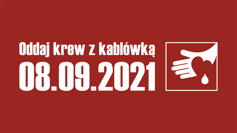 Baner akcji Oddaj krew z kablówką