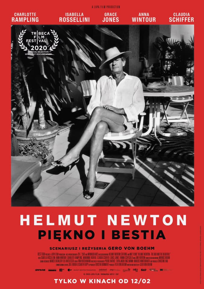 Plakat filmu Helmut Newton. Piękno i bestia