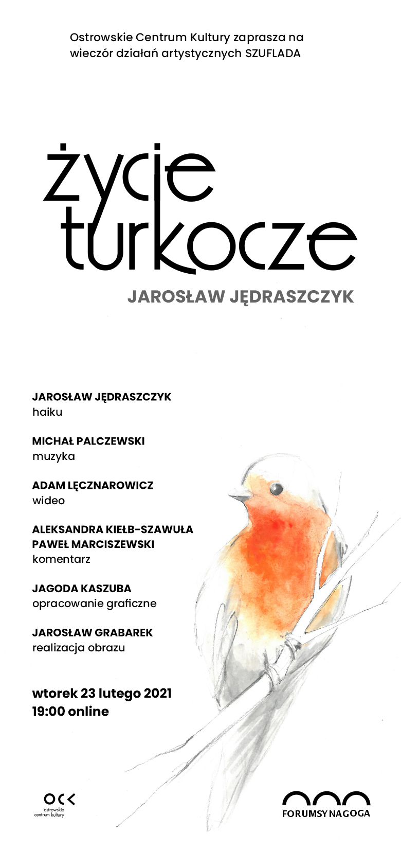 Afisz Życie turkocze Jarosława Jędraszczyka
