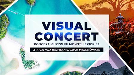 Baner Koncert Muzyki Filmowej i Epickiej - Visual Concert