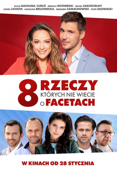Plakat filmu 8 rzeczy, których nie wiecie o facetach