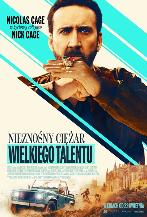 Plakat filmu  Nieznośny ciężar wielkiego talentu