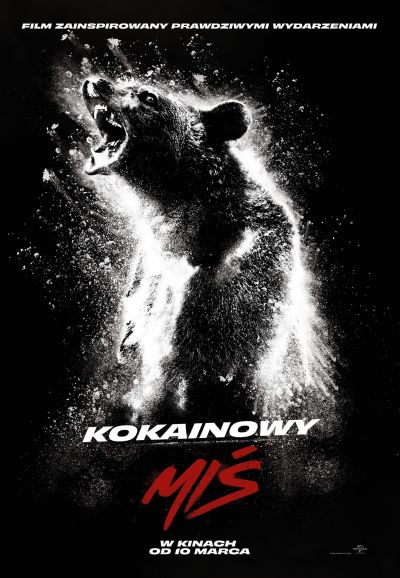 plakat filmu Kokainowy Miś