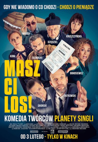 plakat filmu " Masz Ci los"