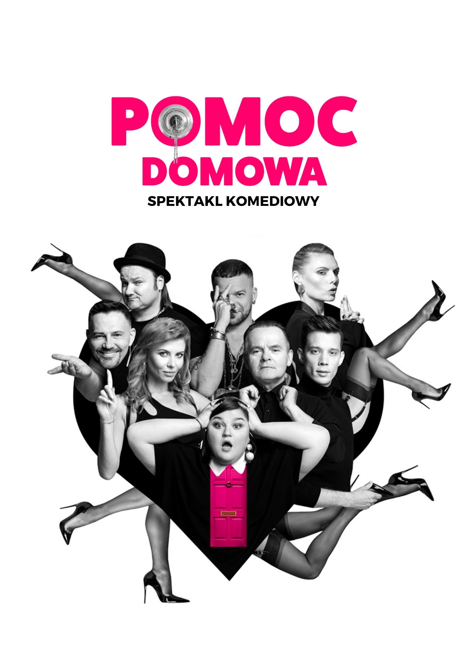 Plakat spektaklu Pomoc domowa