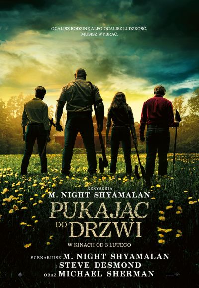 Plakat filmu Pukając do drzwi