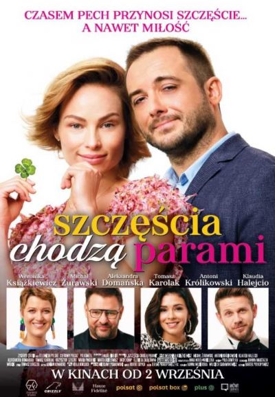 Plakat filmu Szczęścia chodzą parami