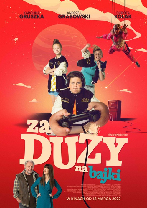 Plakat filmu Za duży na bajki