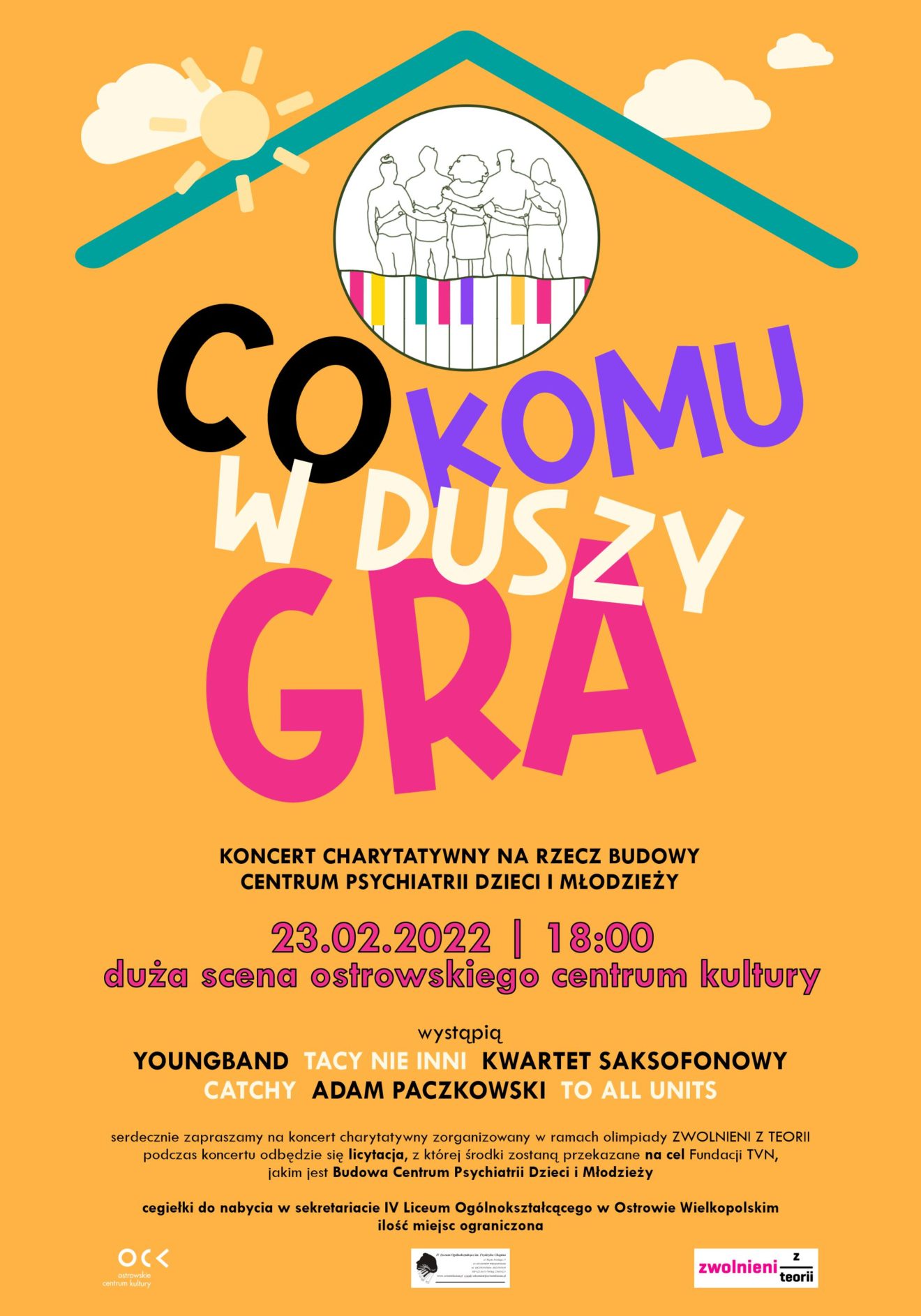 Afisz imprezy Co komu w duszy gra | koncert charytatywny