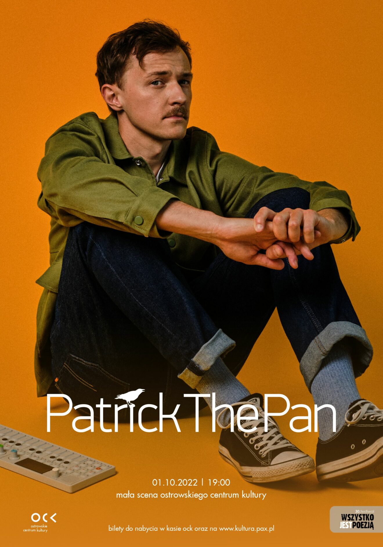 Afisz Patrick The Pan | 30. Festiwal Wszystko Jest Poezją