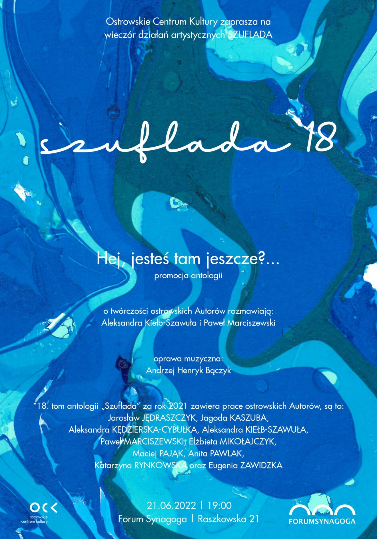 Afisz SZUFLADA 18 | PROMOCJA ANTOLOGII