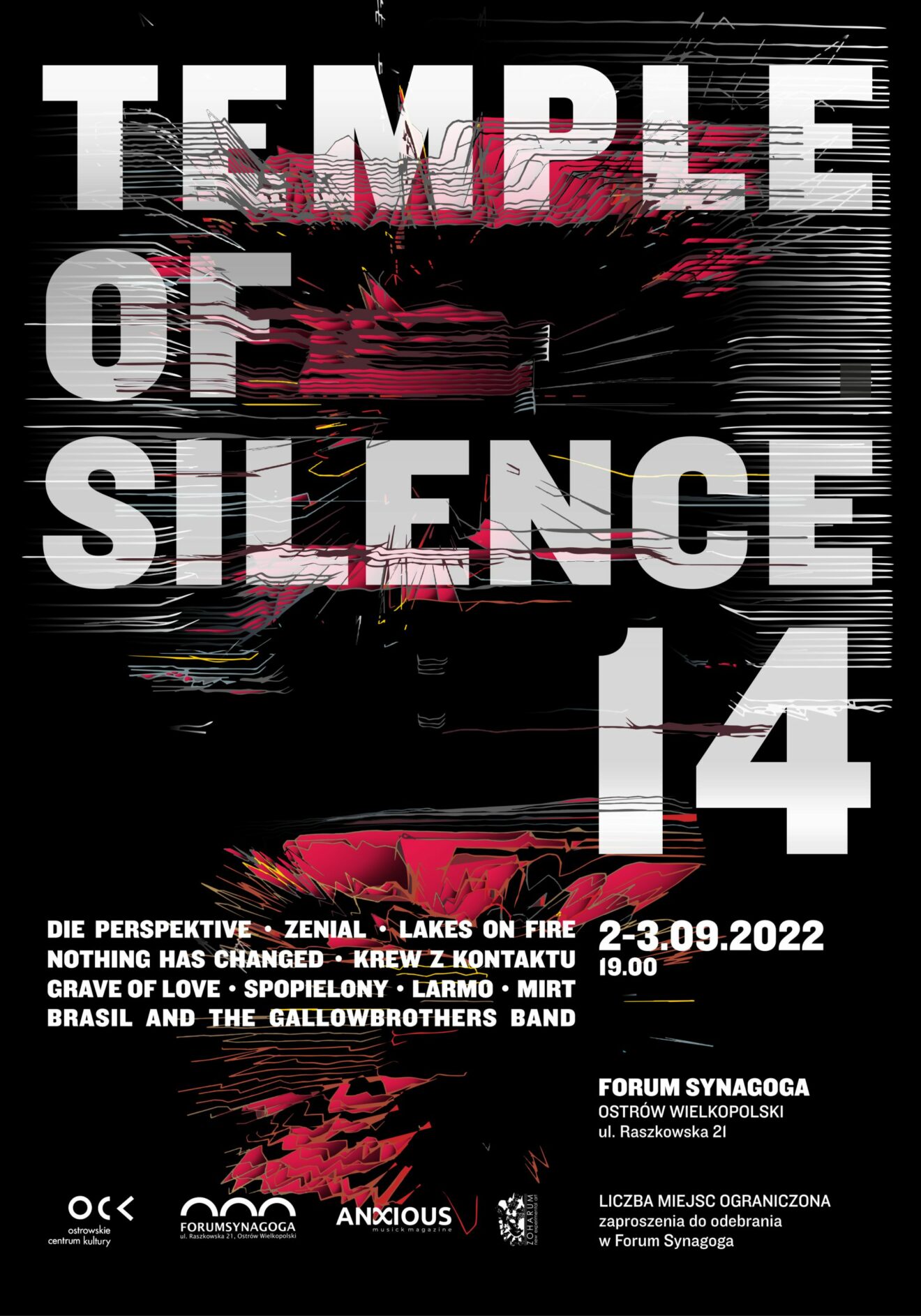 Afisz 14. Temple Of Silence Fest