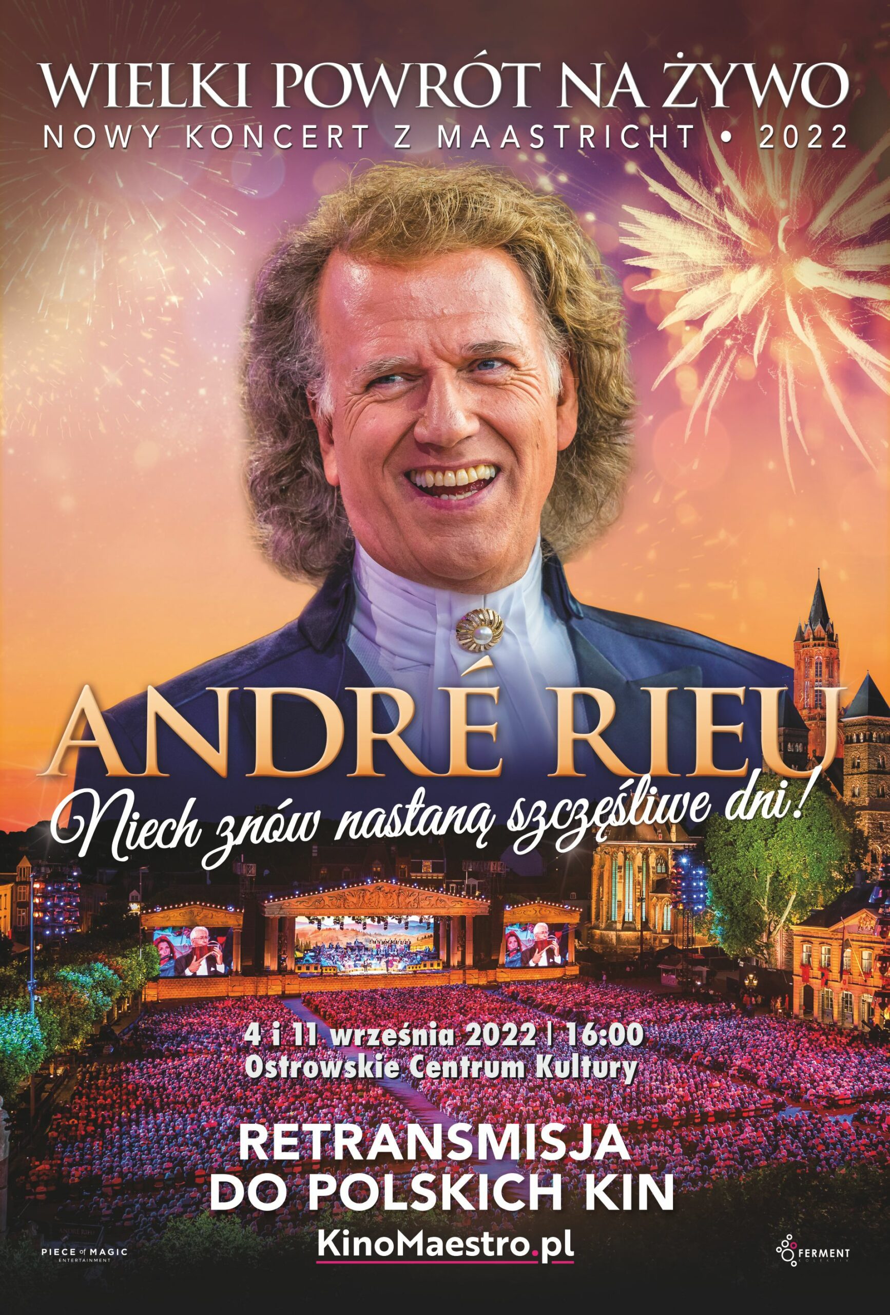 Plakat ANDRE RIEU Niech znów nastaną szczęśliwe dni  