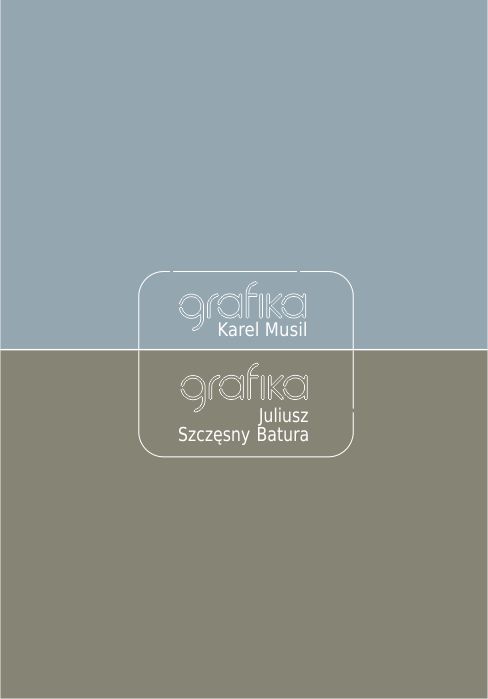 Zaproszenie Karel Musil – grafika – Juliusz Szczęsny Batura