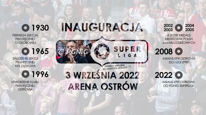 Baner Inauguracja Superligi PGNiG w Ostrowie Wielkopolskim