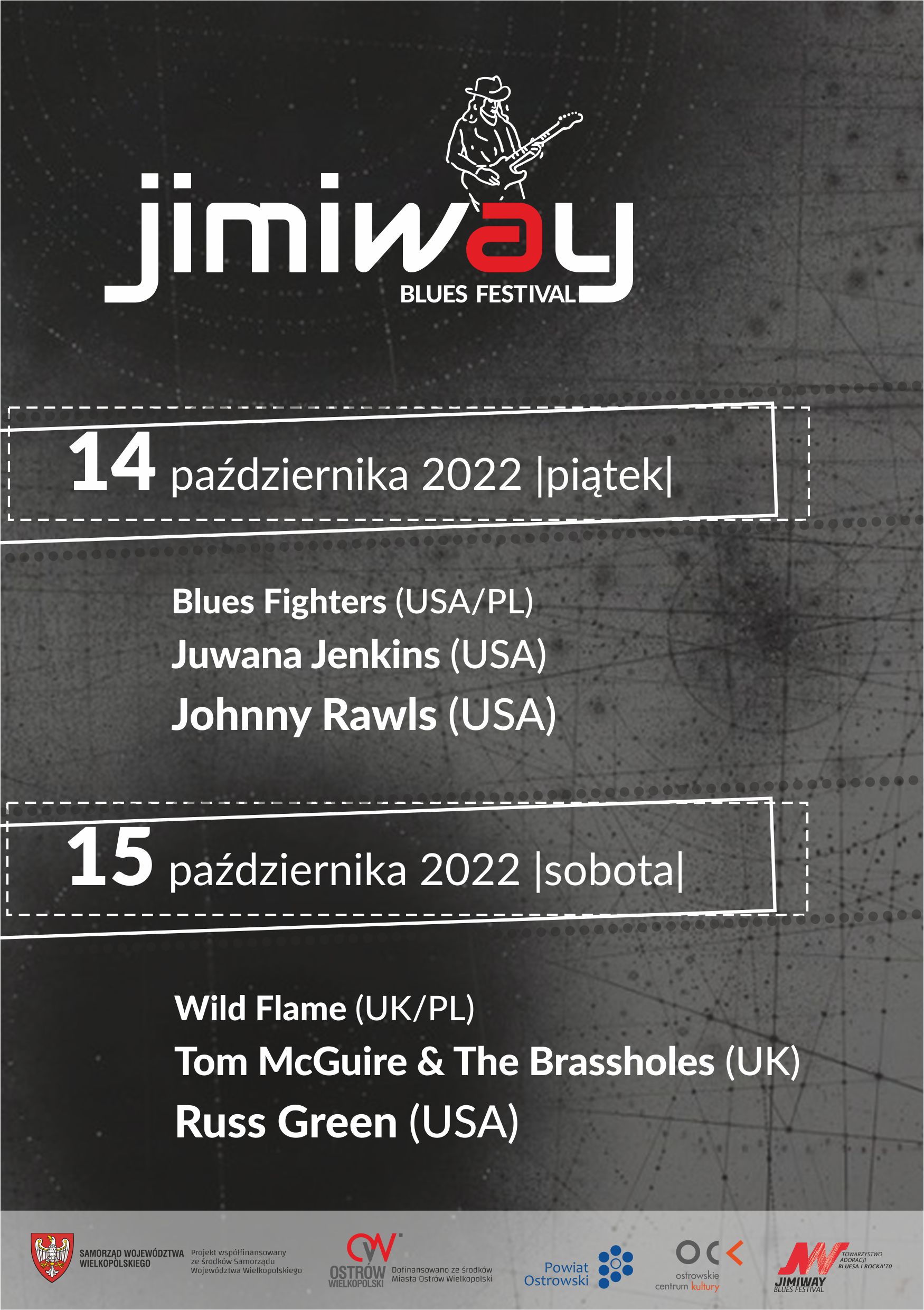 Ulotka Jimiway Blues Festival 2022