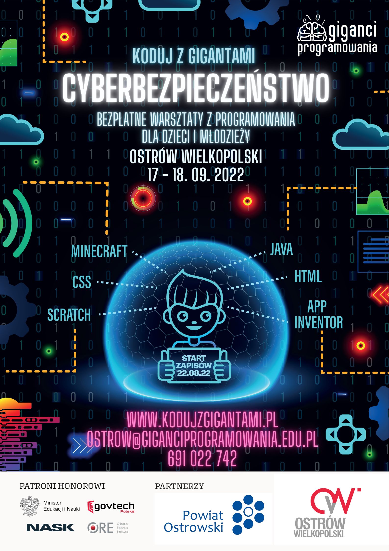 Plakat 11. edycja „Koduj z Gigantami”