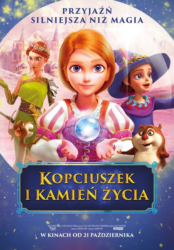 Plakat filmu Kopciuszek i kamień życia 