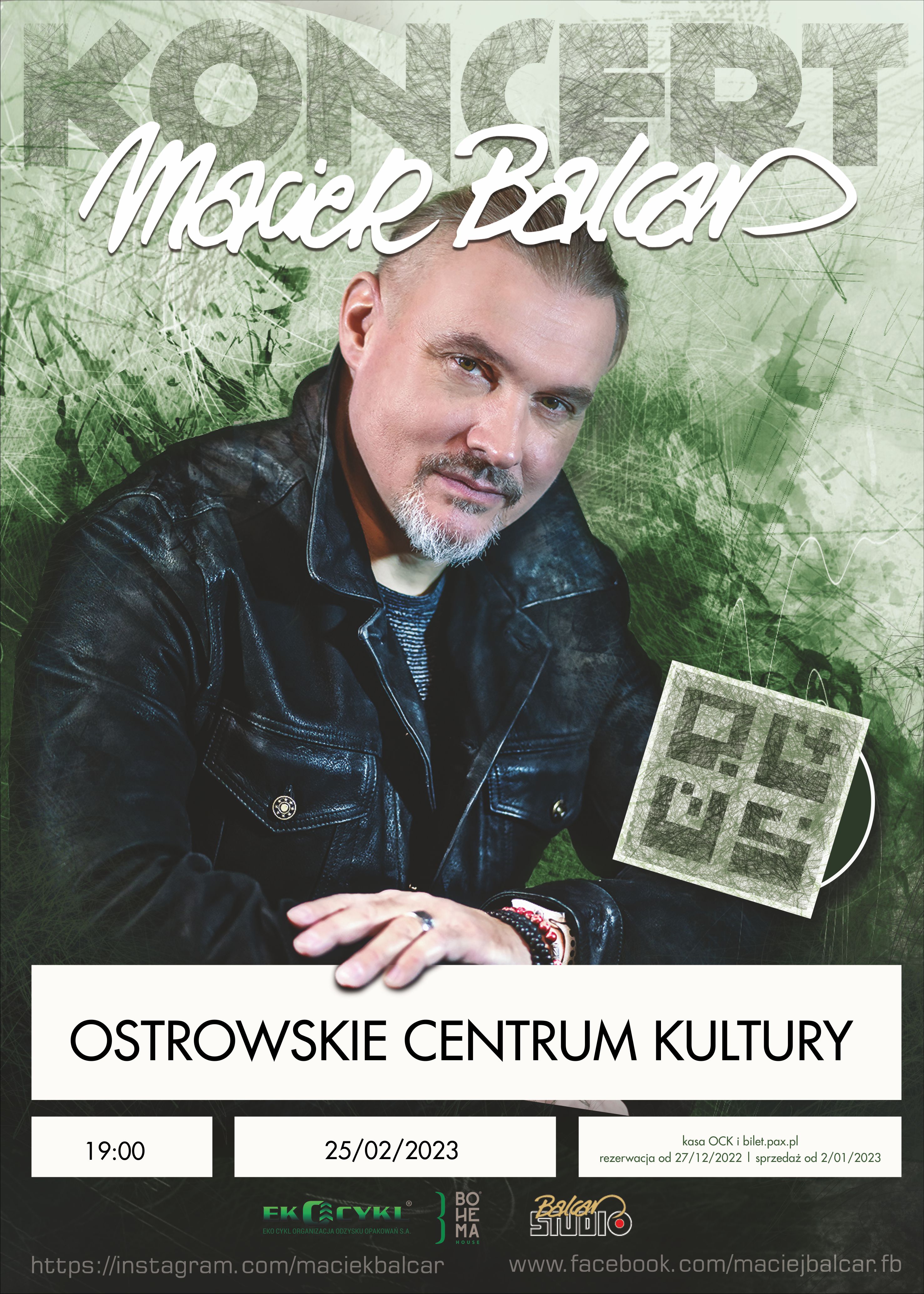 plakat Maciej Balcar