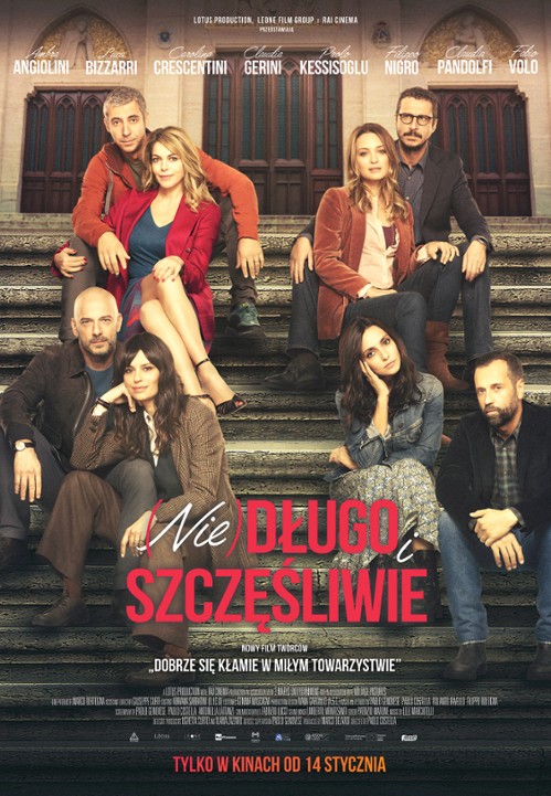 Plakat filmu (NIE)DŁUGO I SZCZĘŚLIWIE