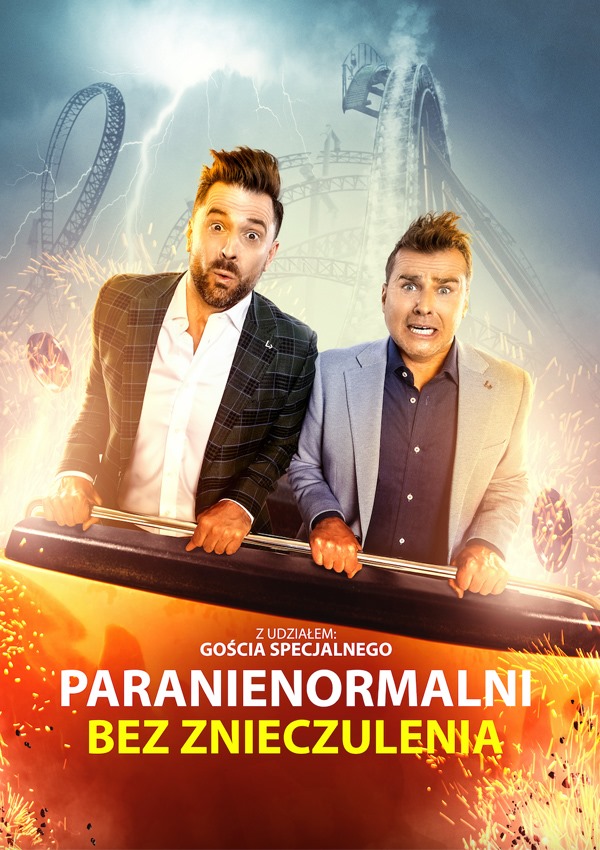 Plakat Kabaret Paranienormalni Bez znieczulenia