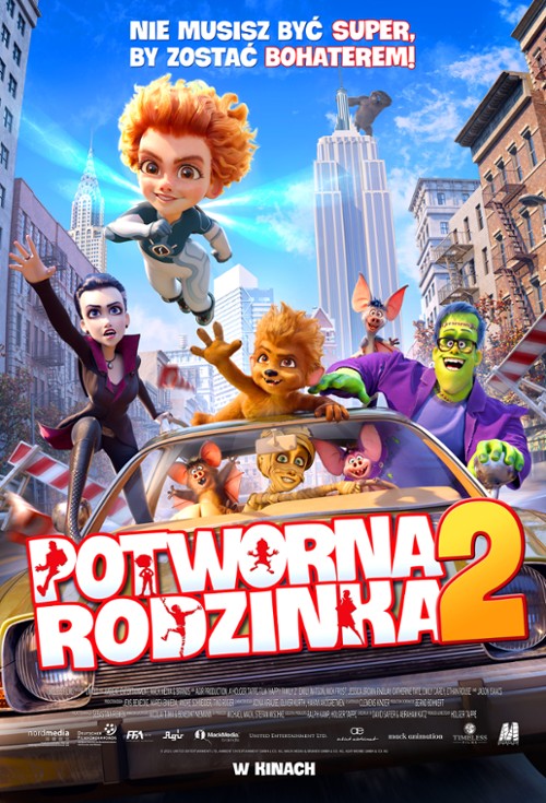 Plakat filmu Potworna rodzinka