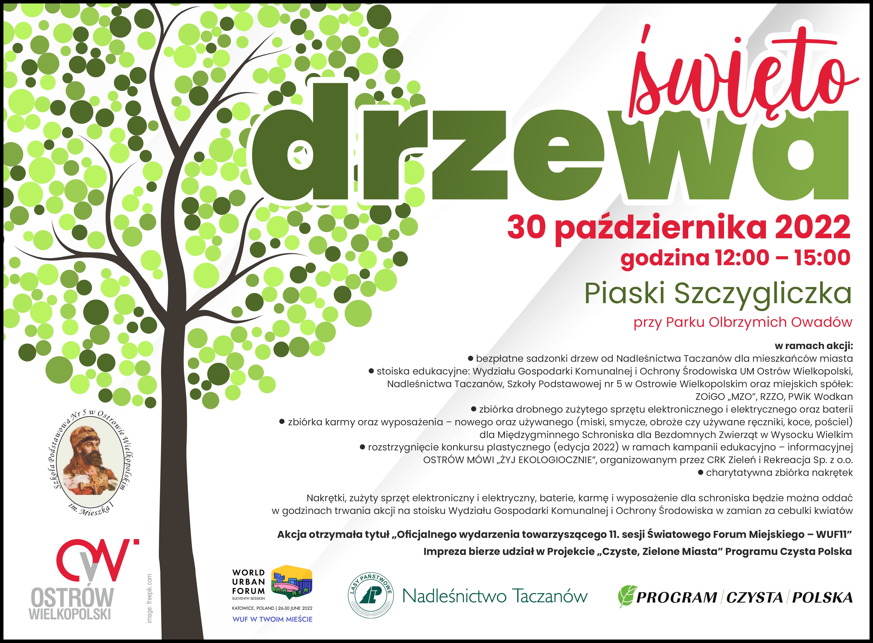 Plakat ŚWIĘTO DRZEWA