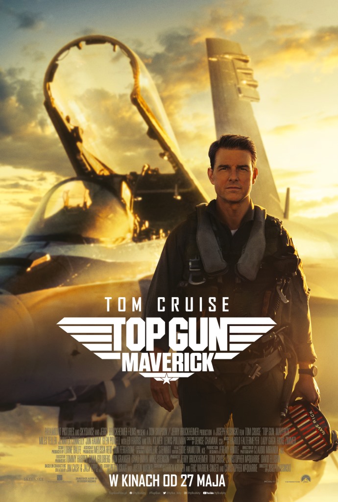 Plakat filmu TOP GUN Maverick