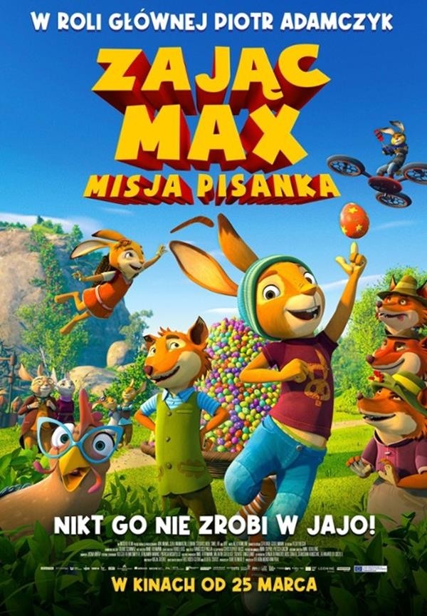 Plakat filmu Zając Max: Misja Pisanka