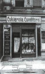 Cukiernia przy ul. Kaliskiej 21 - zdjęcie z 1917 r.