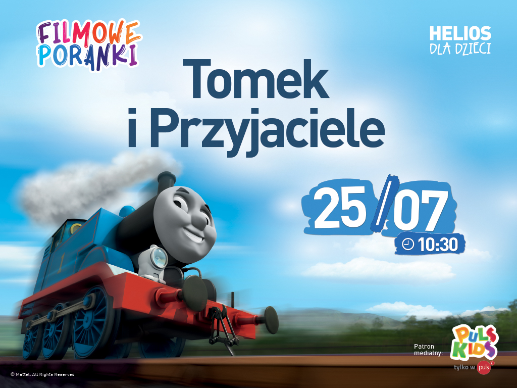 Baner filmu Tomek i Przyjaciele, cz.2