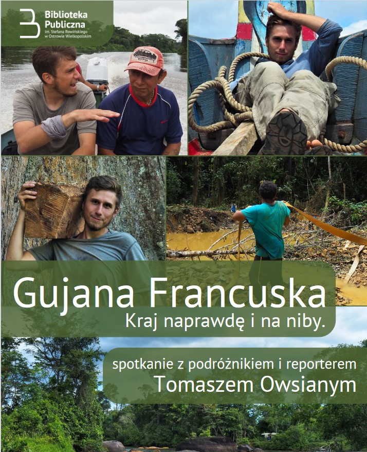 spotkanie z podróżnikiem i reporterem Tomaszem Owsianym