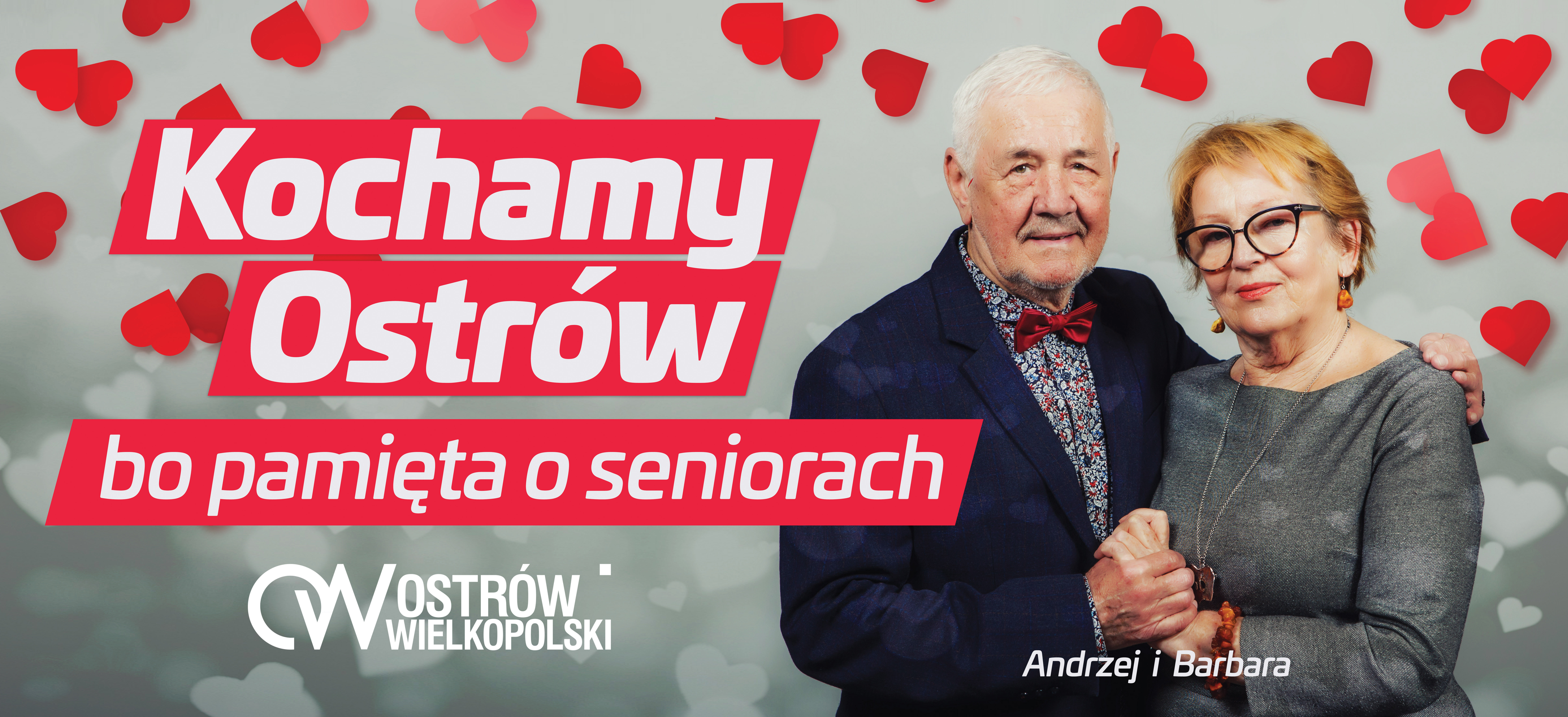 Andrzej i Barbara kochają Ostrów, bo pamięta o seniorach