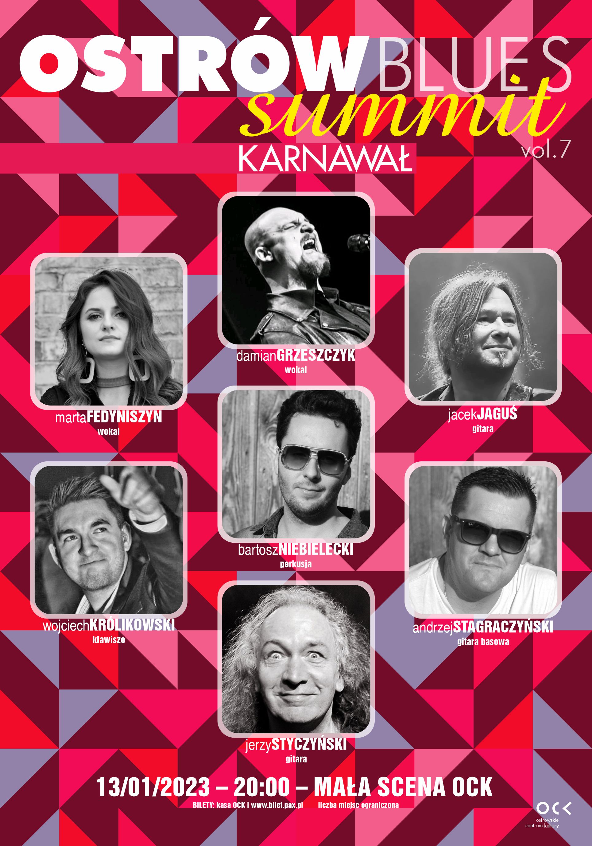 Plakat Ostrów Blues Summit vol. 7 | KARNAWAŁ