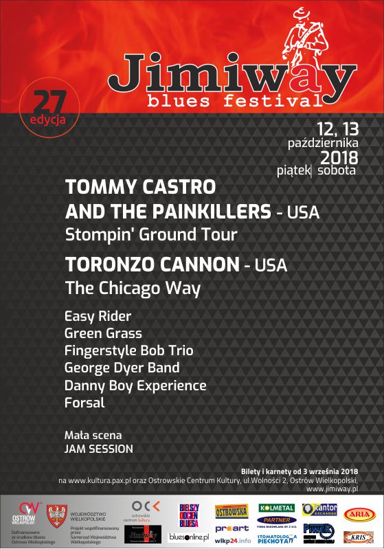 Plakat Jimiway Blues Festiwal
