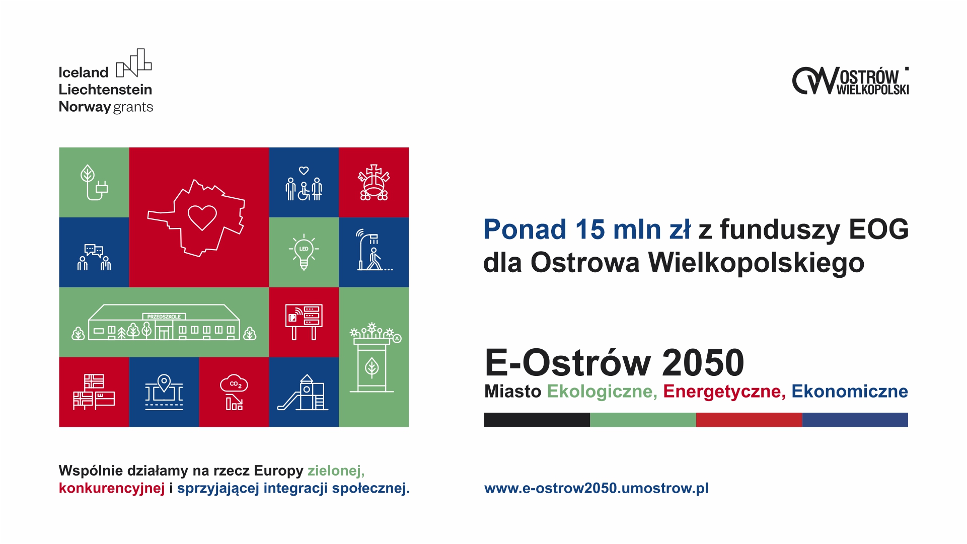 Projekt „E-Ostrów 2050 – Miasto Ekologiczne, Energetyczne, Ekonomiczne”